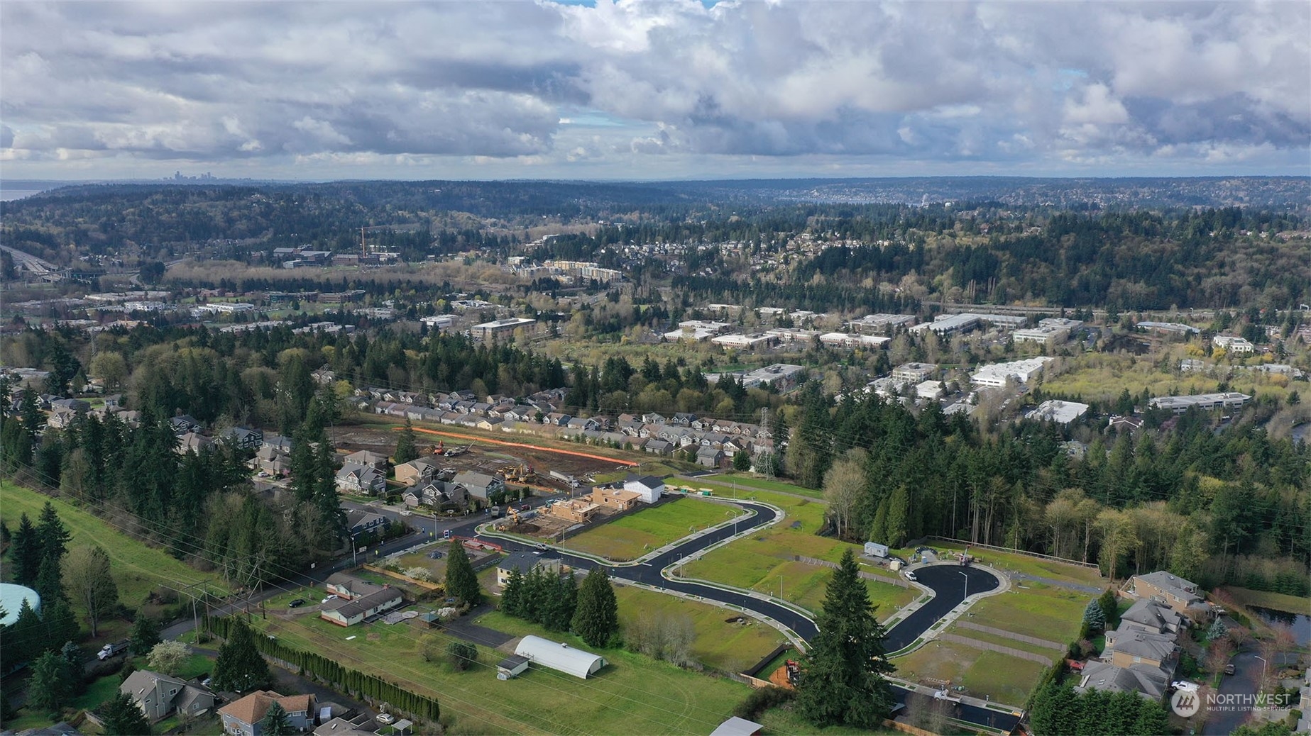 4433 244th Street Southeast, Unit LOT02 Bothell, WA 98021 - Photo 38 of 40 an aerial view of a city
