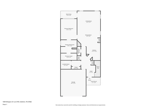a picture of floor plan