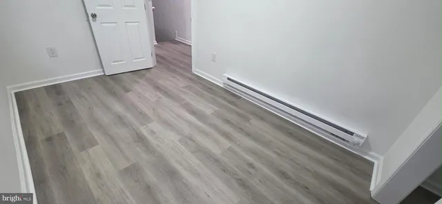 a view of a room that has a window