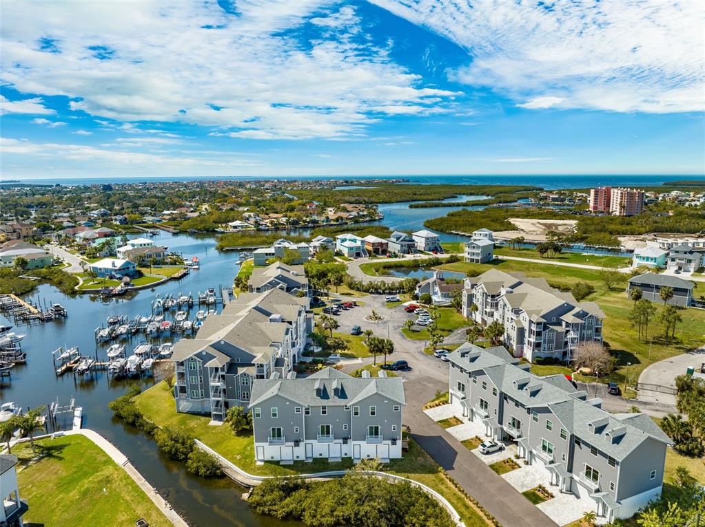 5730 Biscayne Court, Unit 6 New Port Richey, FL 34652 - Photo 51 of 55 an aerial view of residential building with outdoor space