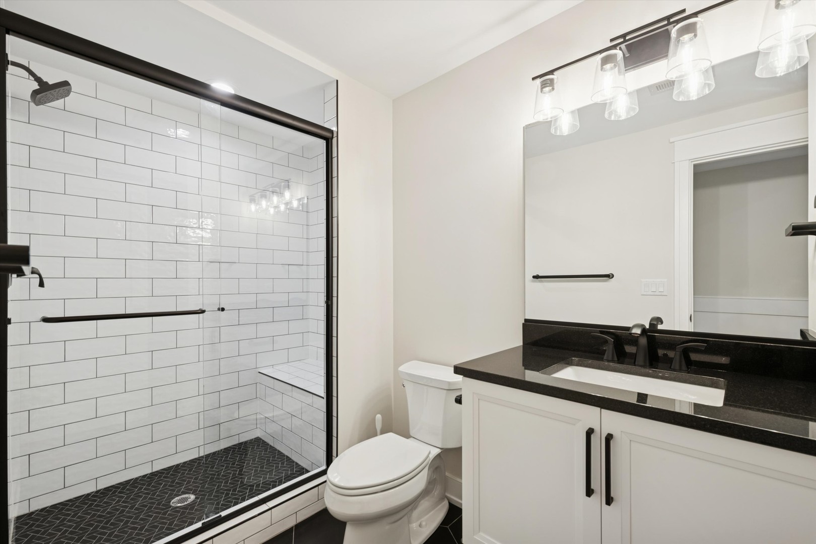 548 South Fairview Avenue Elmhurst, IL 60126 - Photo 34 of 44 a bathroom with a sink a toilet and shower