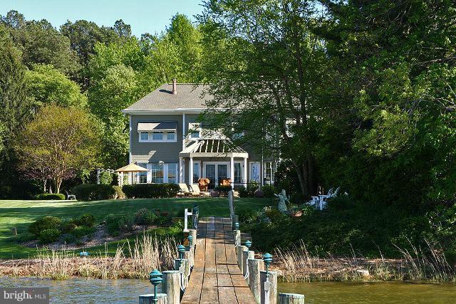 8872 Teal Point Road Easton, MD 21601 - Photo 15 of 16 Exterior (Rear) from Pier