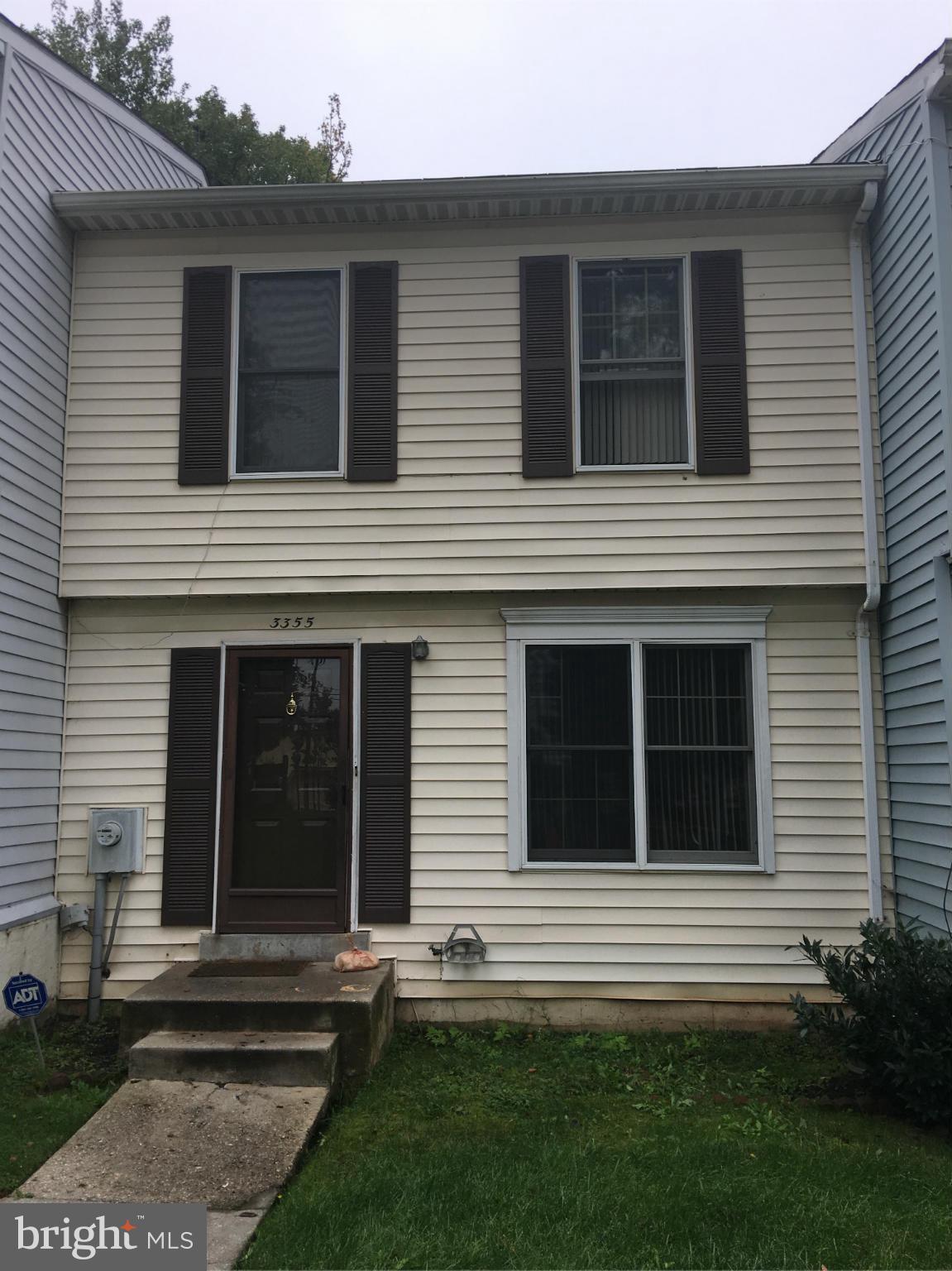 a view of a house with a window