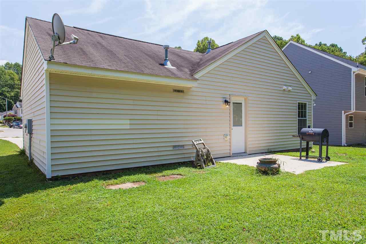 4040 Pearl Road Raleigh, NC 27610 - Photo 15 of 15 Patio area perfect spot for summer grilling!