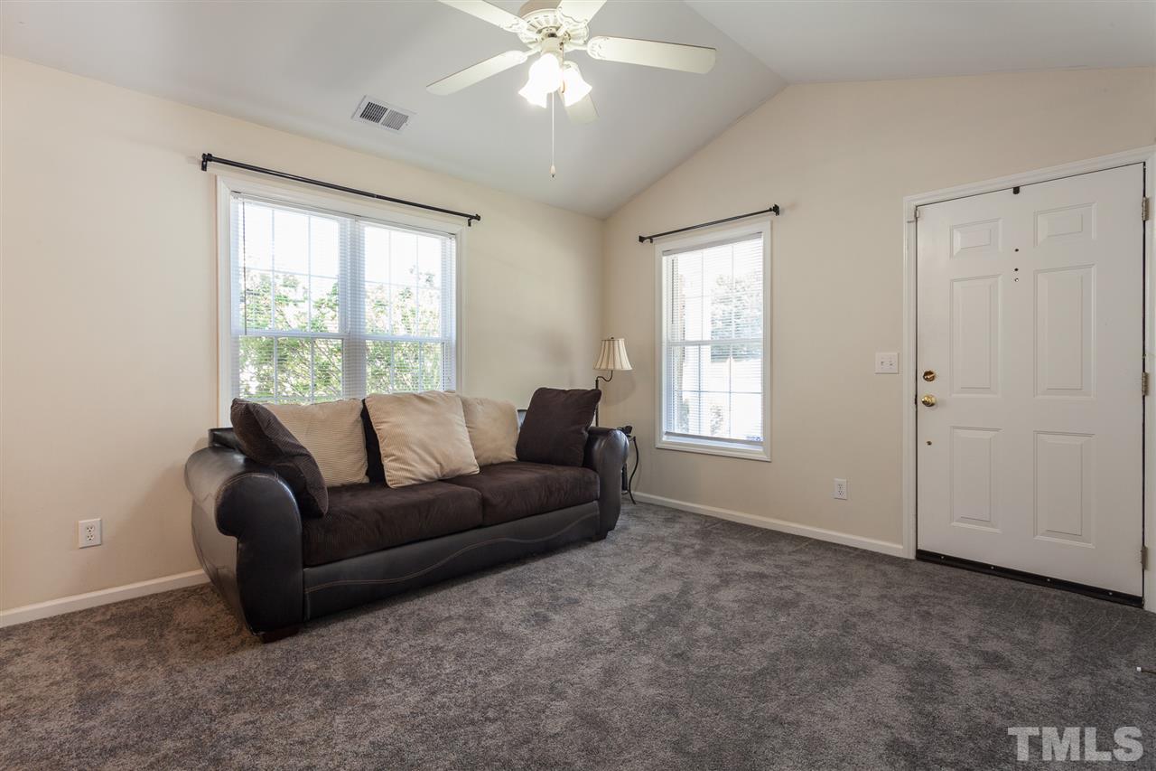 4040 Pearl Road Raleigh, NC 27610 - Photo 3 of 15 Family room with vaulted ceiling!