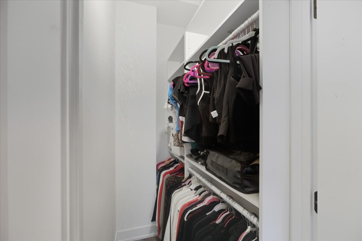 2317 North Clark Street, Unit 410 Chicago, IL 60614 - Photo 7 of 16 a view of a closet with storage