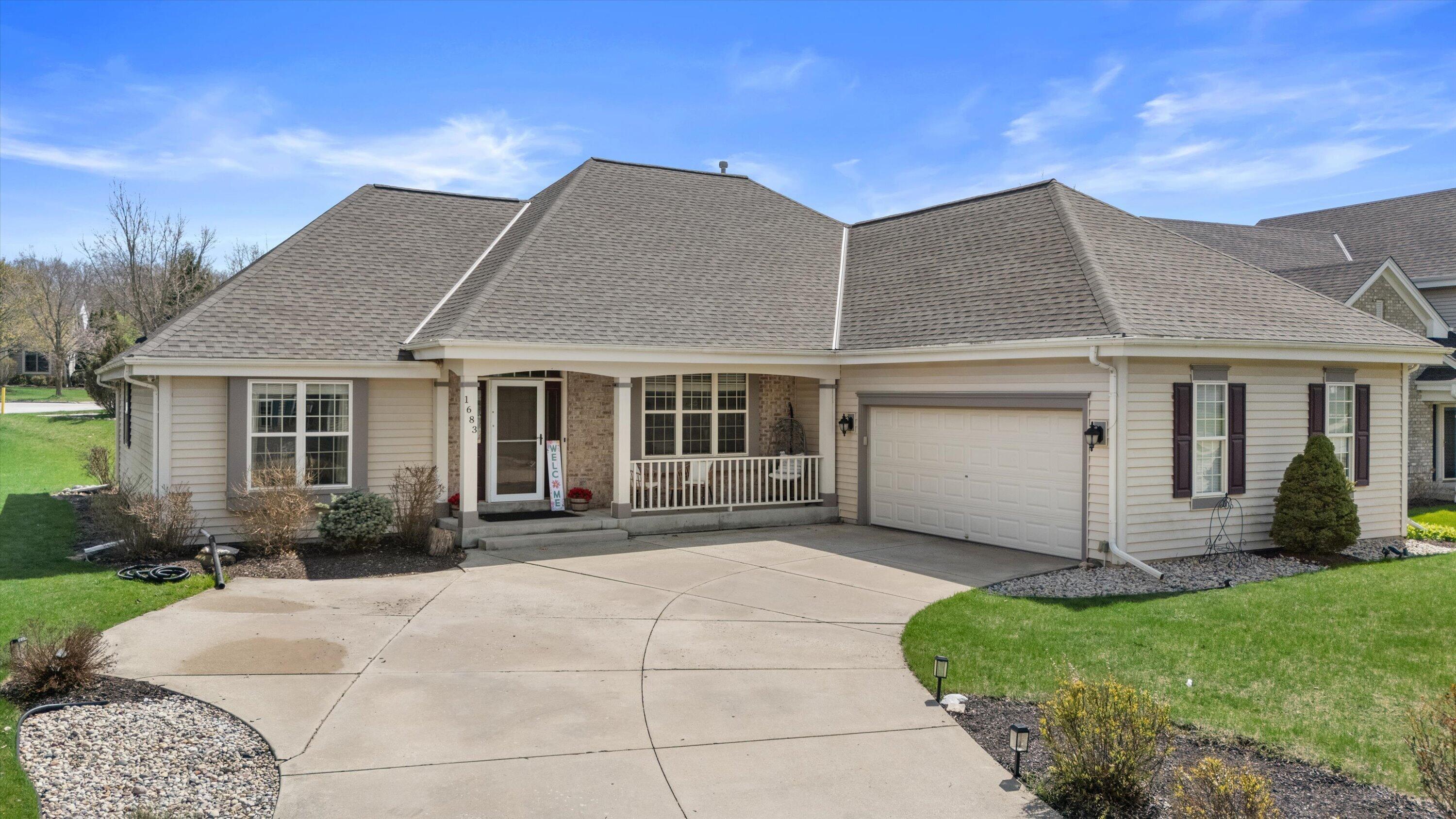 1683 Hunter Road Waukesha, WI 53189 - Photo 1 of 1 Welcome To Deer Path Subdivision In Waukesha! This Executive Split Ranch Home Features 4 Bedrooms & 2 1/2 Bathrooms