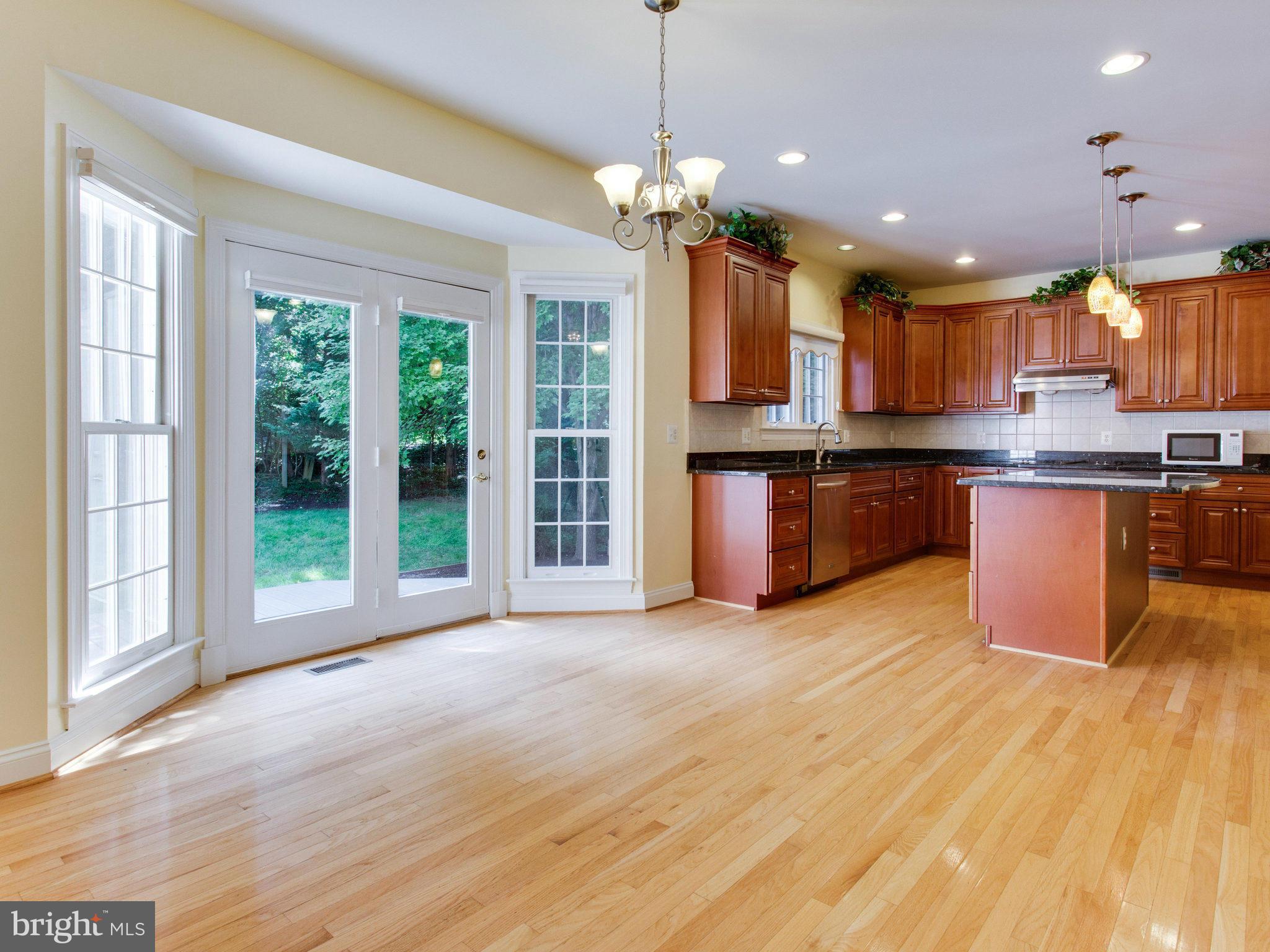9903 Rustic Rail Lane Vienna, VA 22181 - Photo 11 of 30 Breakfast area Double Door to Back Patio