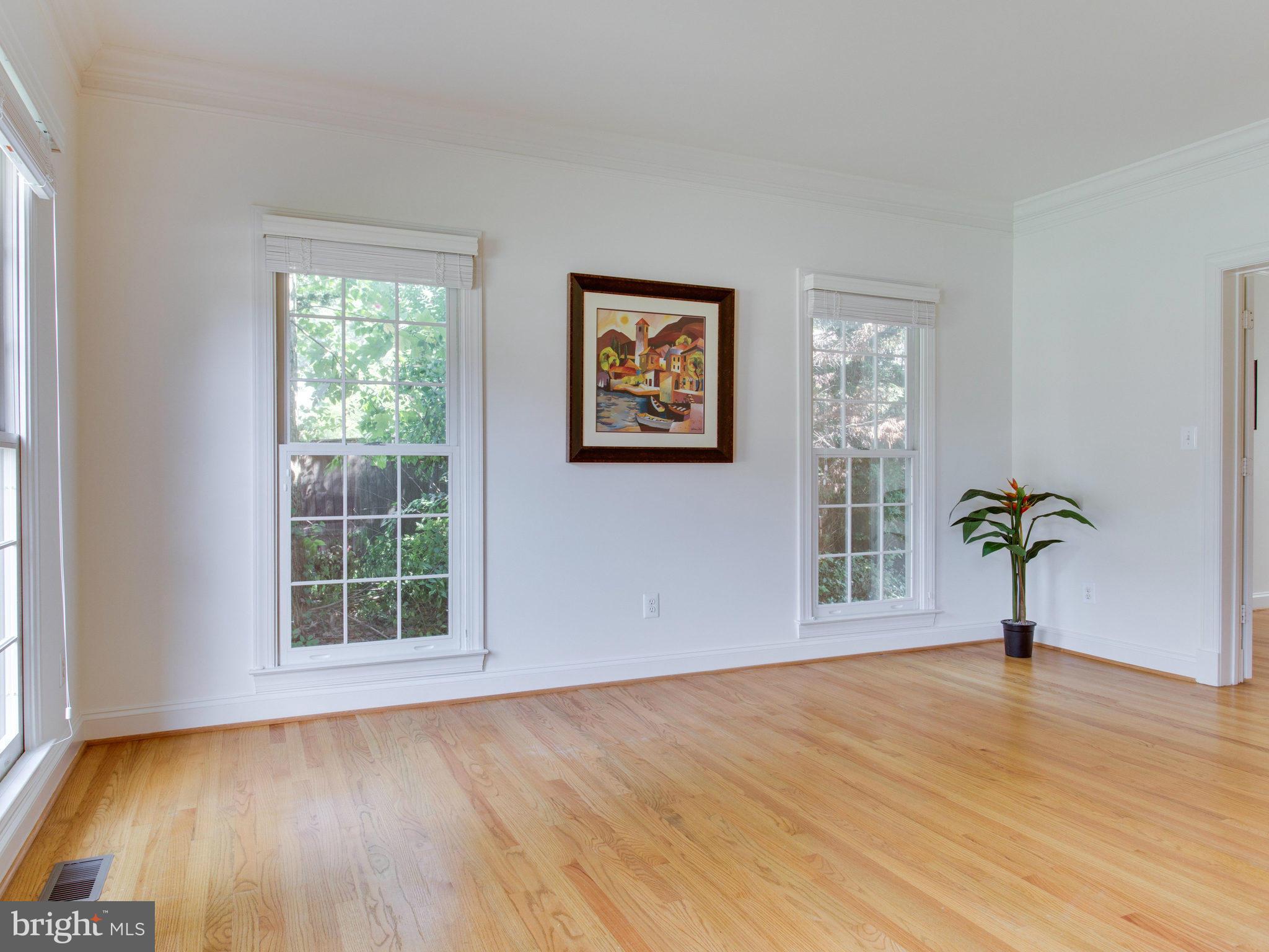 9903 Rustic Rail Lane Vienna, VA 22181 - Photo 5 of 30 Living Room w/French door to Office