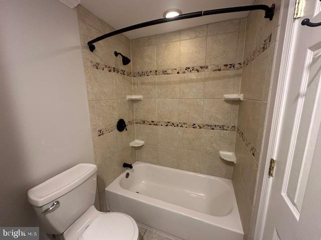 9022 Deviation Road Baltimore, MD 21236 - Photo 13 of 27 a bathroom with a toilet and a bathtub