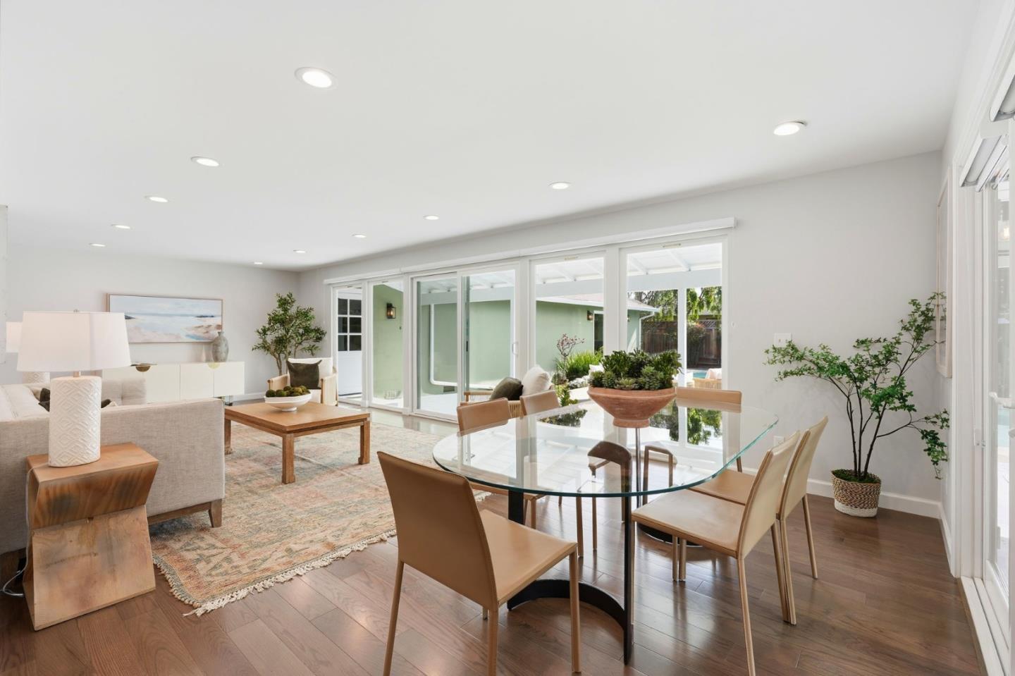 1380 Ridgeley Drive Campbell, CA 95008 - Photo 7 of 39 a dining room with furniture window and wooden floor