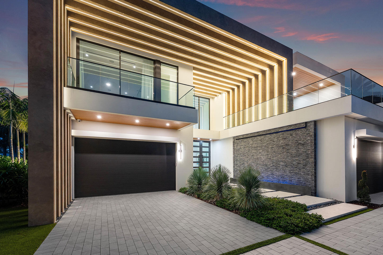 217 Thatch Palm Drive Boca Raton, FL 33432 - Photo 74 of 95 217_Thatch_Palm_Drive_Dusk_06