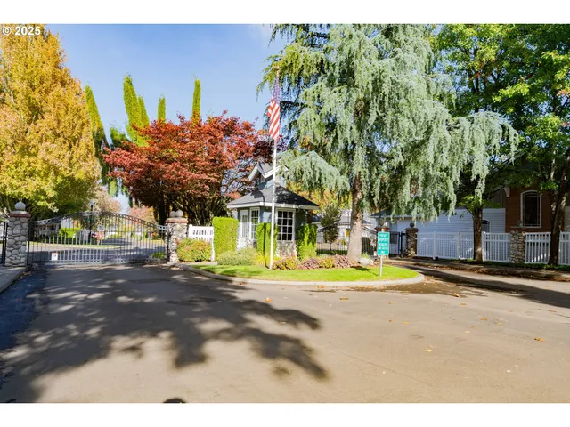 a view of a playground with basketball court