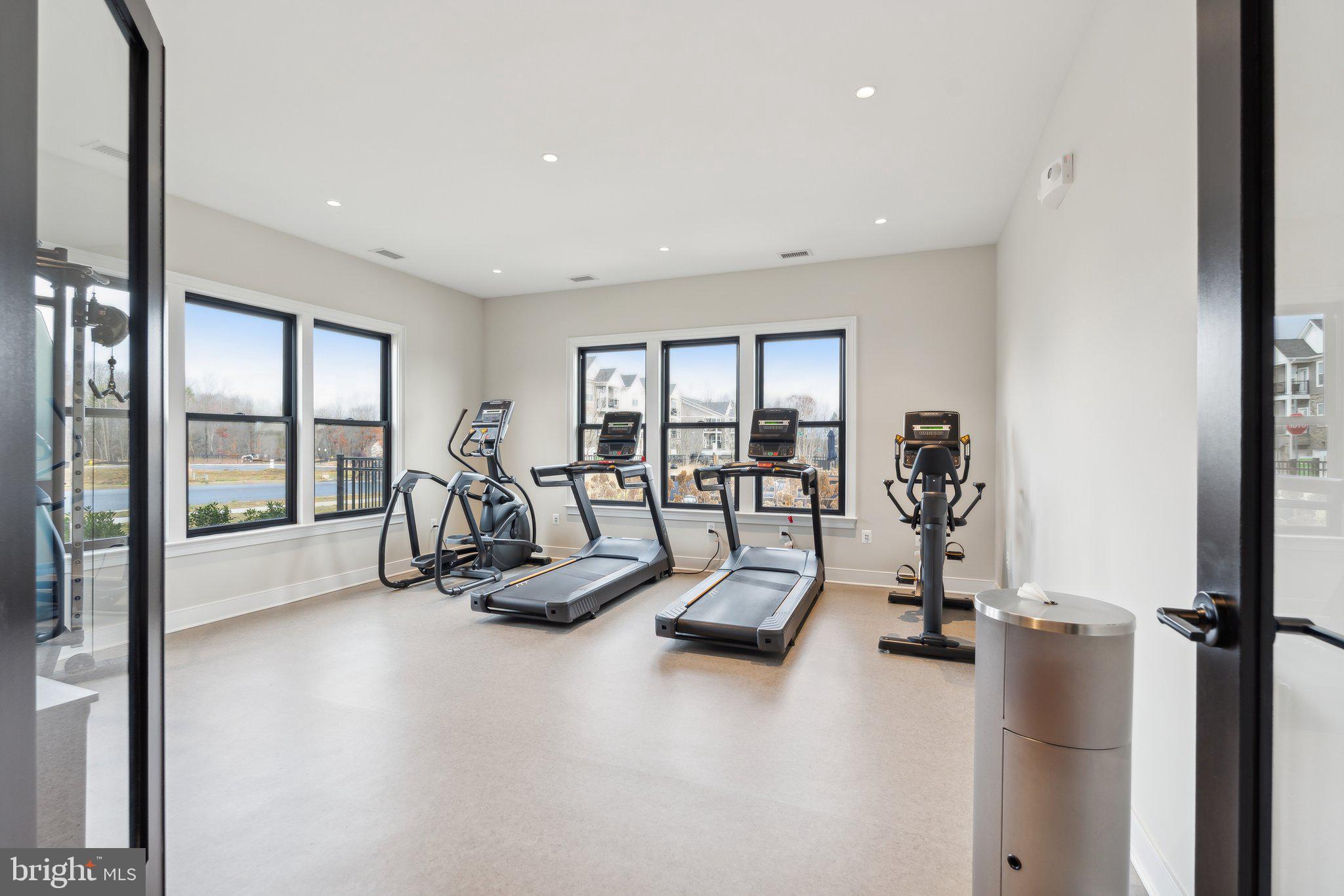 82 Valerian Loop, Unit 2 Stafford, VA 22554 - Photo 30 of 55 a view of a room with gym equipment