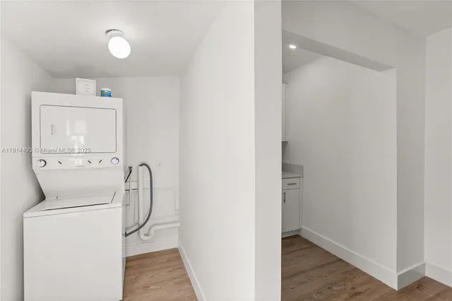 a view of front door