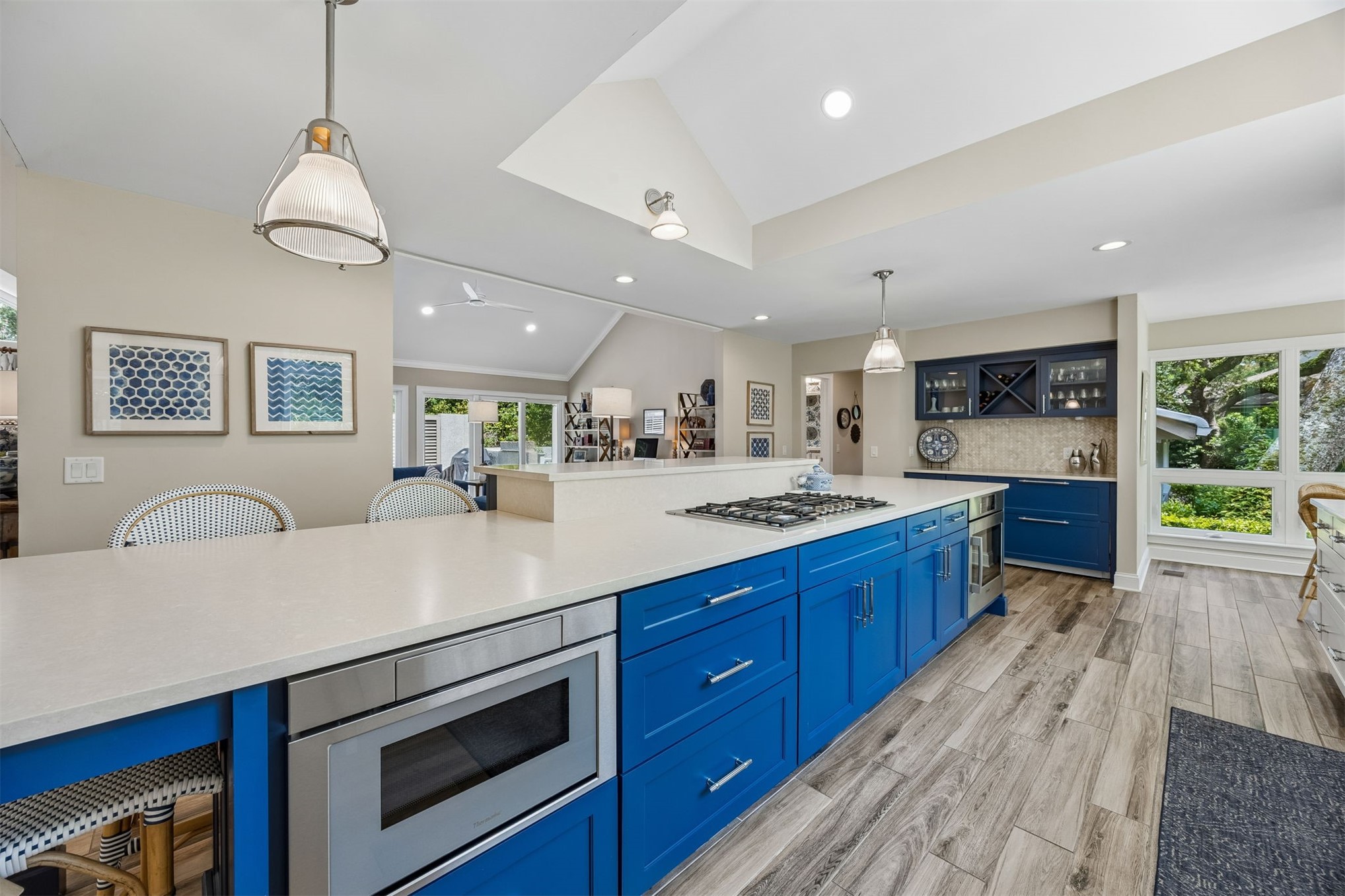 39 Beach Walker Road Fernandina Beach, FL 32034 - Photo 16 of 70 Large Island - cabinets not that blue