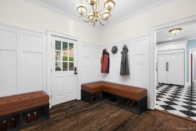 a bathroom with a bathtub and a sink