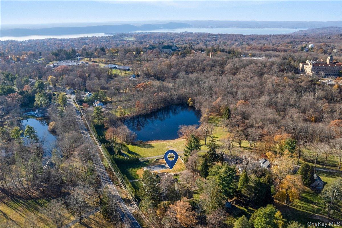 83 Somerstown Road Ossining, NY 10562 - Photo 33 of 38 an aerial view of house with yard and mountain view in back