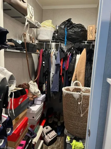 a view of storage and utility room