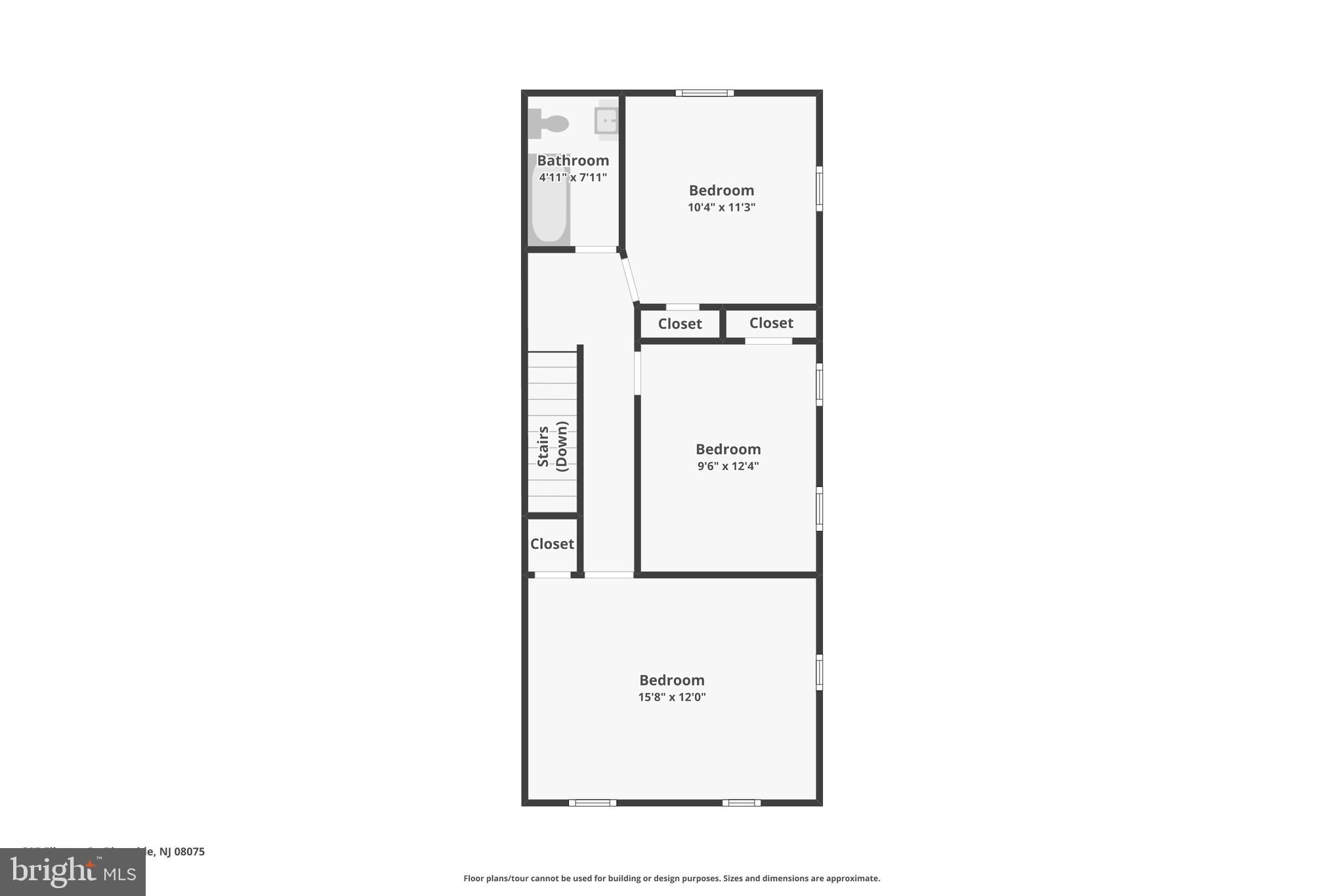 305 Filmore Street Riverside, NJ 08075 - Photo 31 of 32 a picture of floor plan