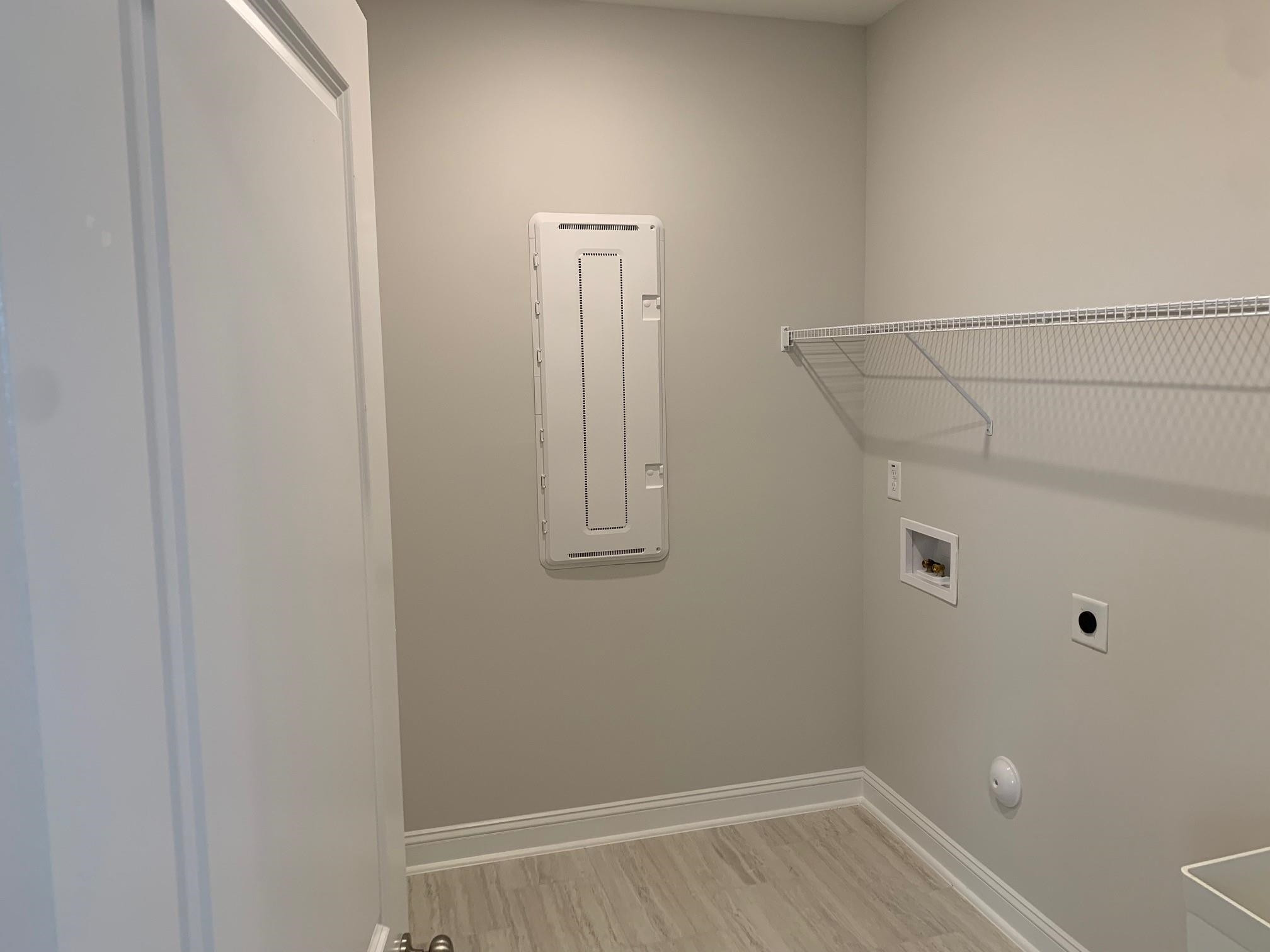 4704 Crescent Square Street, Unit 1317 Raleigh, NC 27616 - Photo 15 of 31 Illustrative purposes only. Photos taken at similar plan in Wake Forest. Laundry Room
