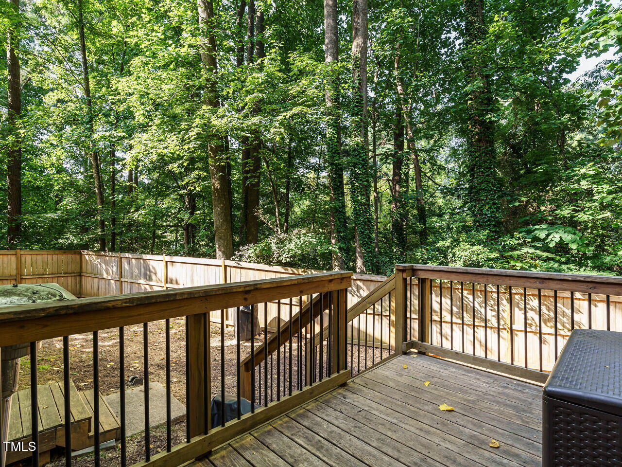 114 Oxpens Road Cary, NC 27513 - Photo 31 of 44 Deck with fenced-in yard.