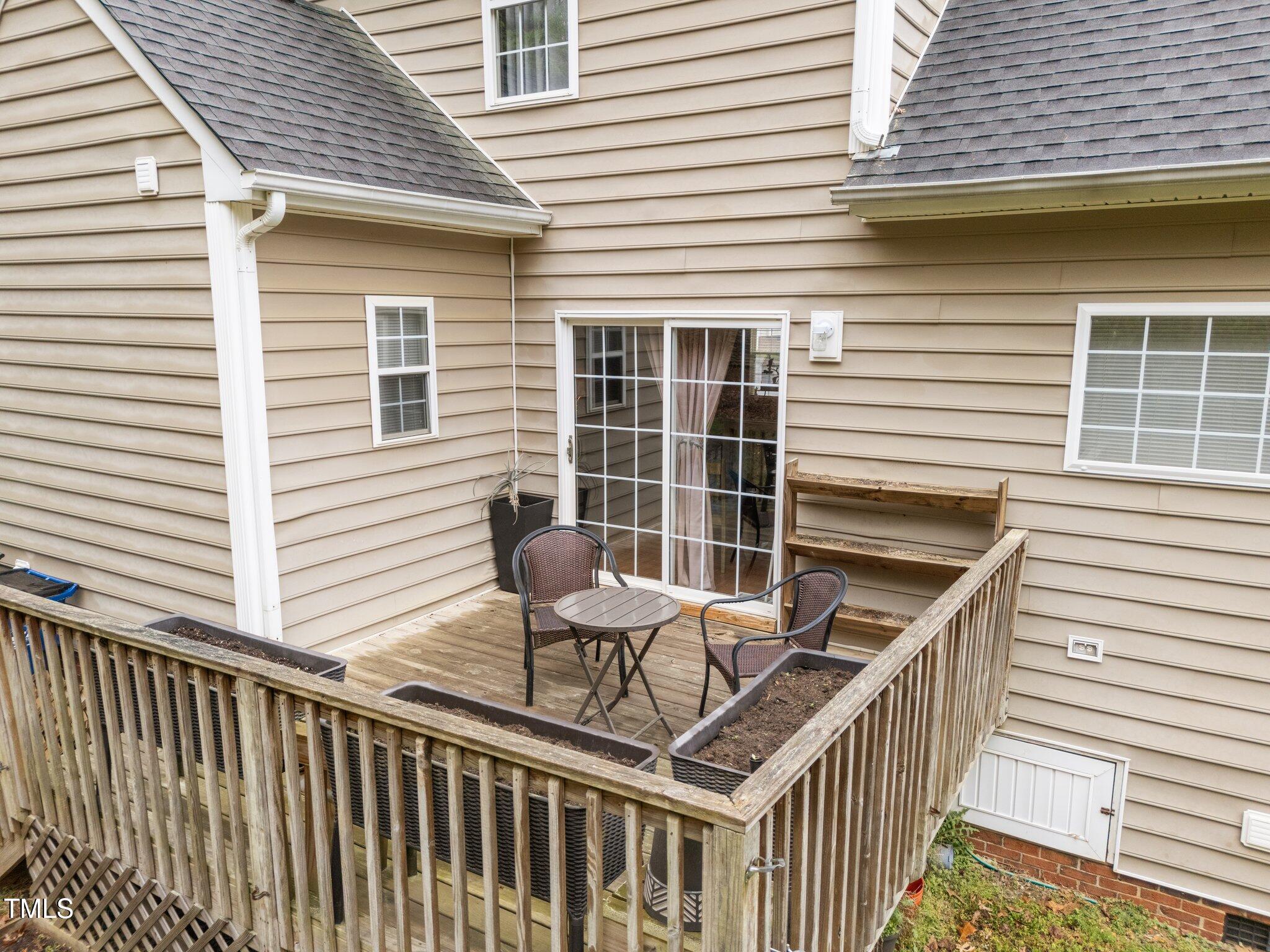 2825 Alder Ridge Lane Raleigh, NC 27603 - Photo 35 of 37 Deck-Above View
