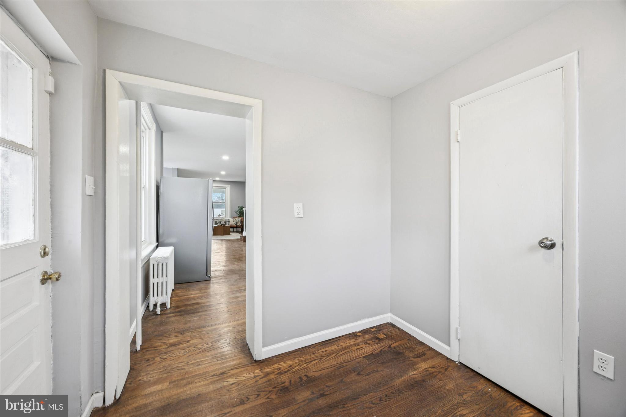 105 Nyack Avenue Lansdowne, PA 19050 - Photo 12 of 29 a view of a hallway with wooden floor