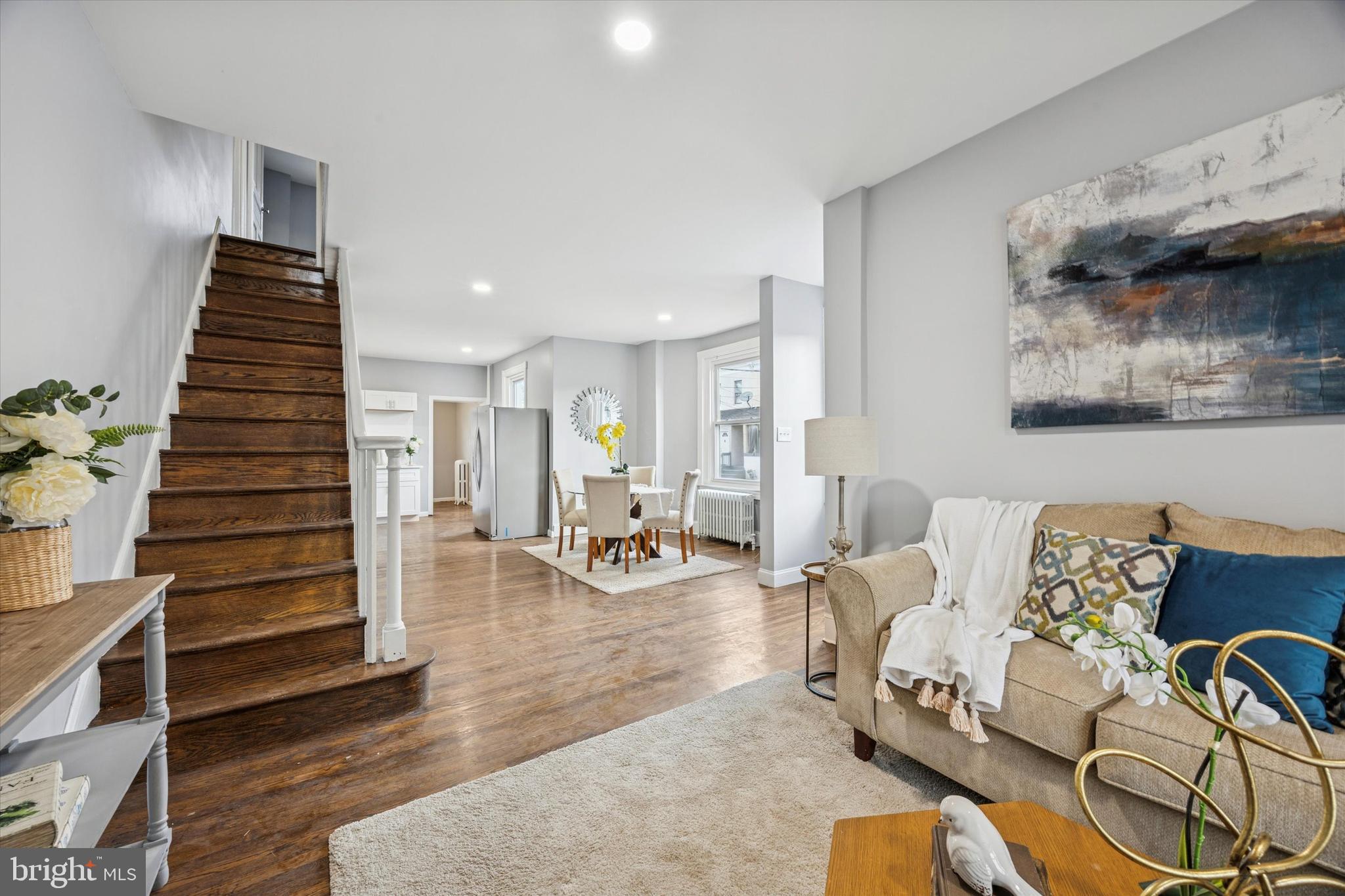105 Nyack Avenue Lansdowne, PA 19050 - Photo 4 of 29 a living room with furniture and wooden floor