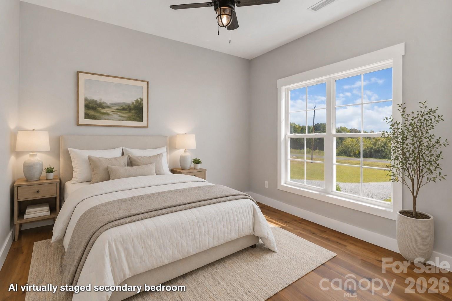 2605 Mt Prospect Road Chester, SC 29706 - Photo 14 of 35 a spacious bedroom with a bed and a large window