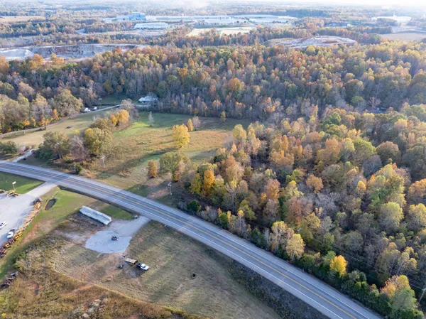 a view of a lake with a mountain view