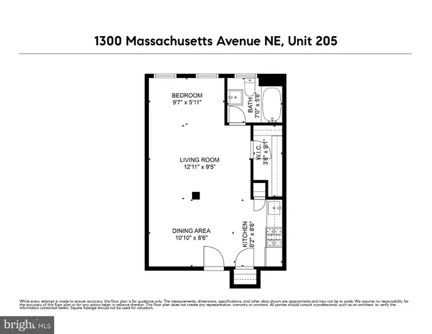 $189,000 | 1300 Massachusetts Avenue Northwest, Unit 205, Washington, DC 20005