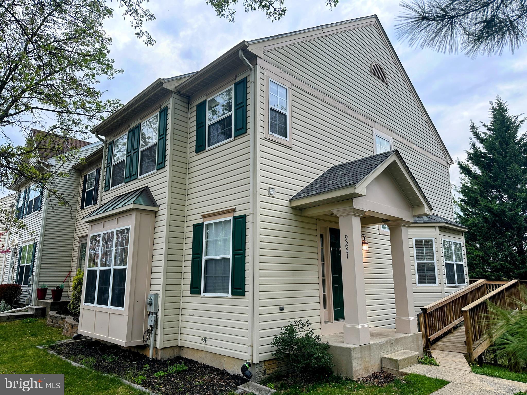 9261 Ridgefield Circle Frederick, MD 21701 - Photo 27 of 27 a front view of a house with a yard