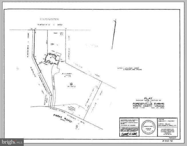 11109 Farm Road Great Falls, VA 22066 - Photo 26 of 26 Plat #1