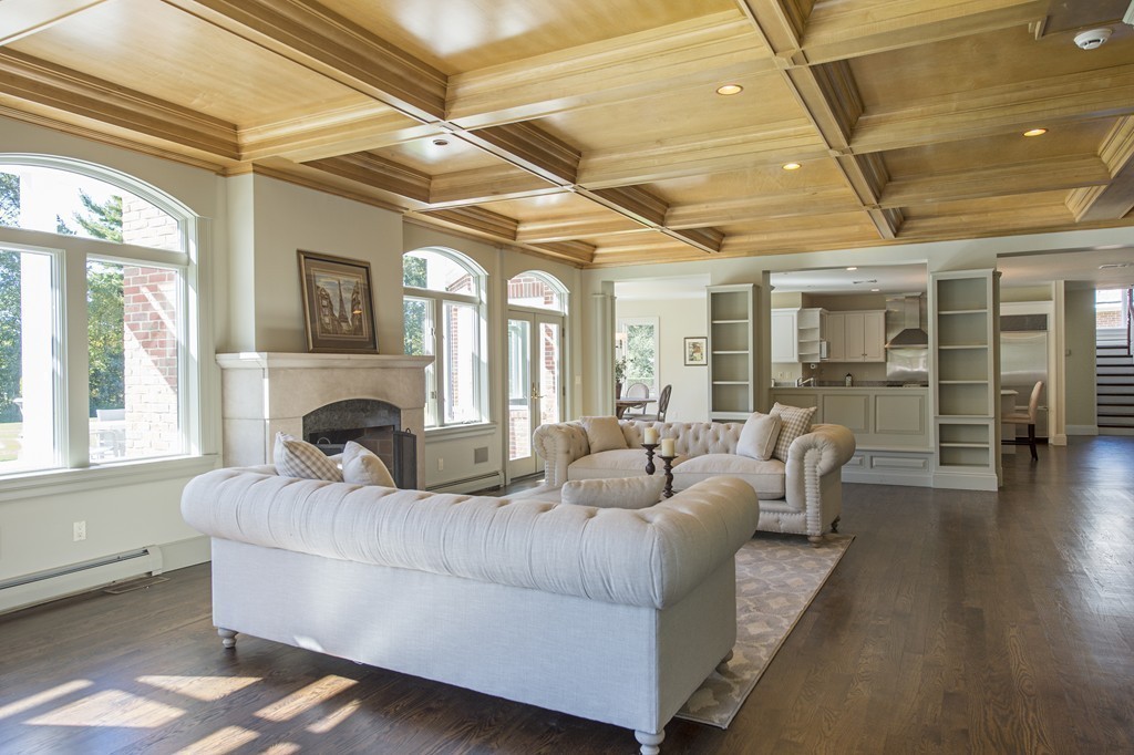 70 Black Oak Road Weston, MA 02493 - Photo 16 of 23 a living room with furniture and a fireplace