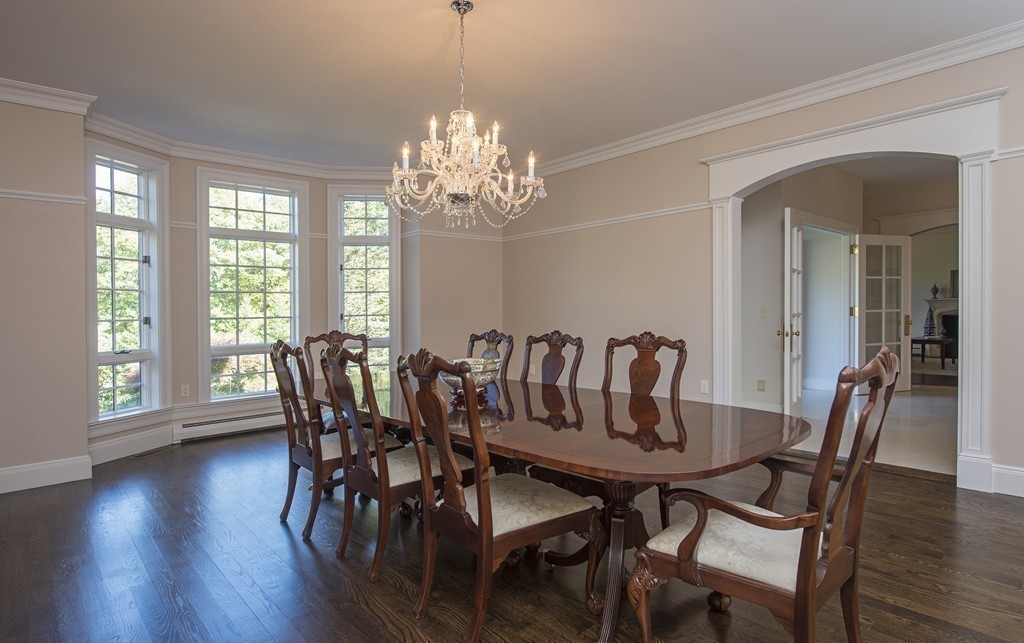 70 Black Oak Road Weston, MA 02493 - Photo 17 of 23 a view of a dining room with furniture window and wooden floor