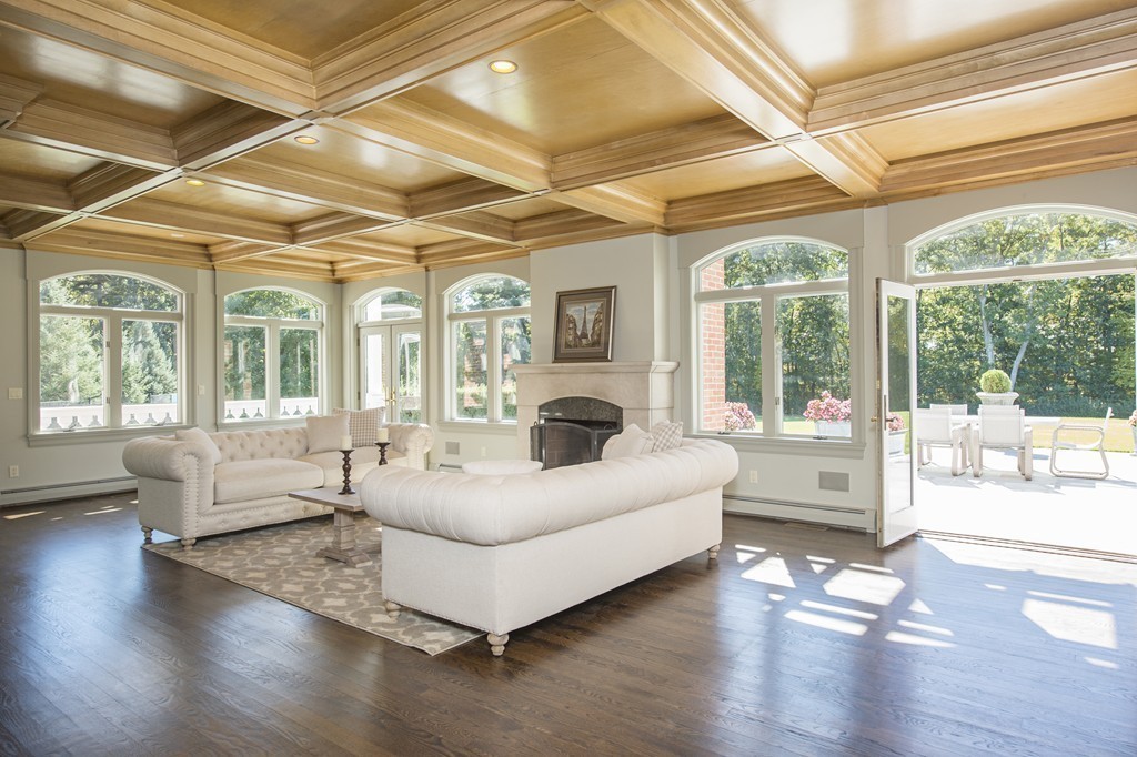70 Black Oak Road Weston, MA 02493 - Photo 3 of 23 a living room with furniture and a large window