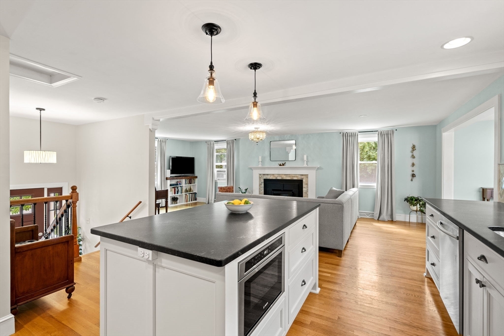 19 Forrest Road Topsfield, MA 01983 - Photo 6 of 39 a kitchen with sink stove and refrigerator