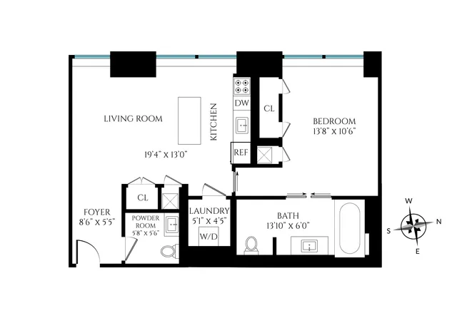 $1,450,000 | 400 5th Avenue, Unit 42G | Midtown South