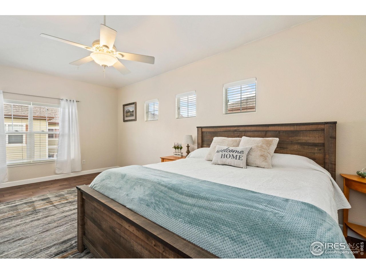 5014 Brookfield Drive, Unit B Fort Collins, CO 80528 - Photo 12 of 18 Huge sunny primary bedroom with vaulted ceiling