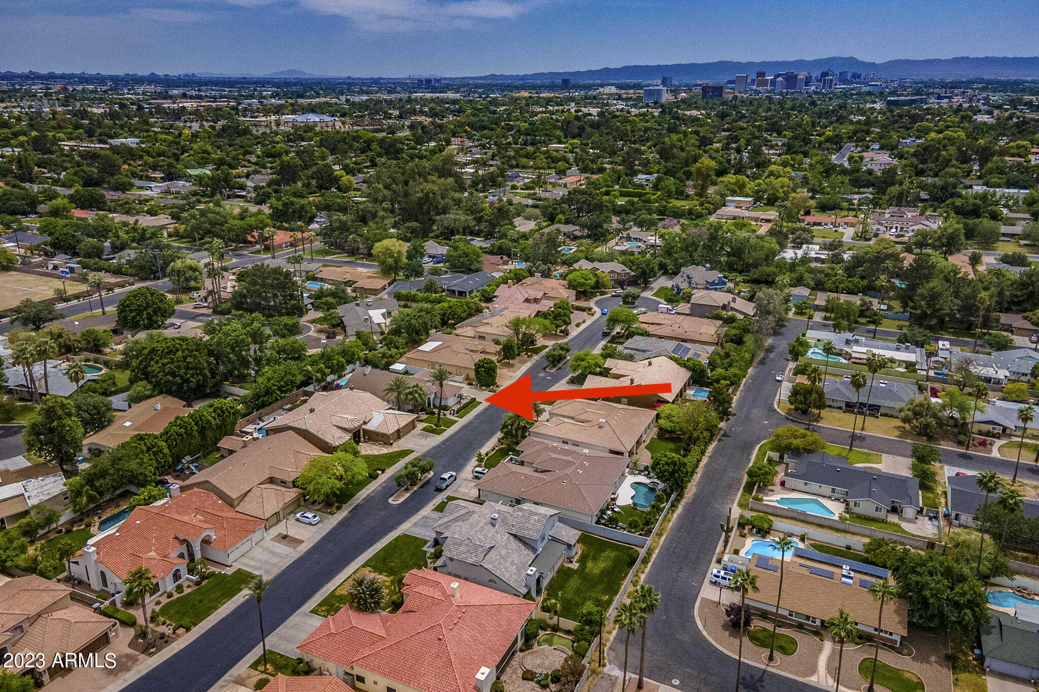 6301 North 4th Drive Phoenix, AZ 85013 - Photo 13 of 72 Aerial with arrow 2