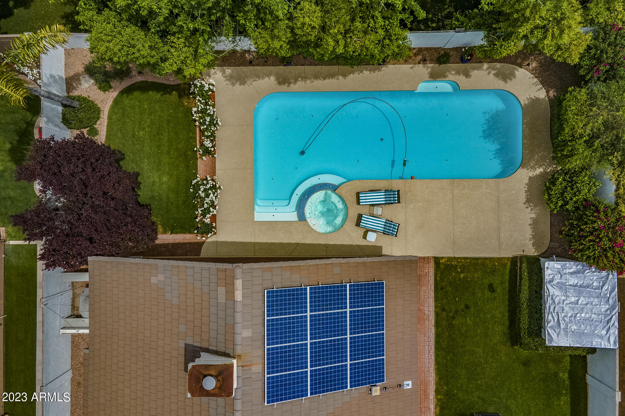 6301 North 4th Drive Phoenix, AZ 85013 - Photo 3 of 72 Aerial pool