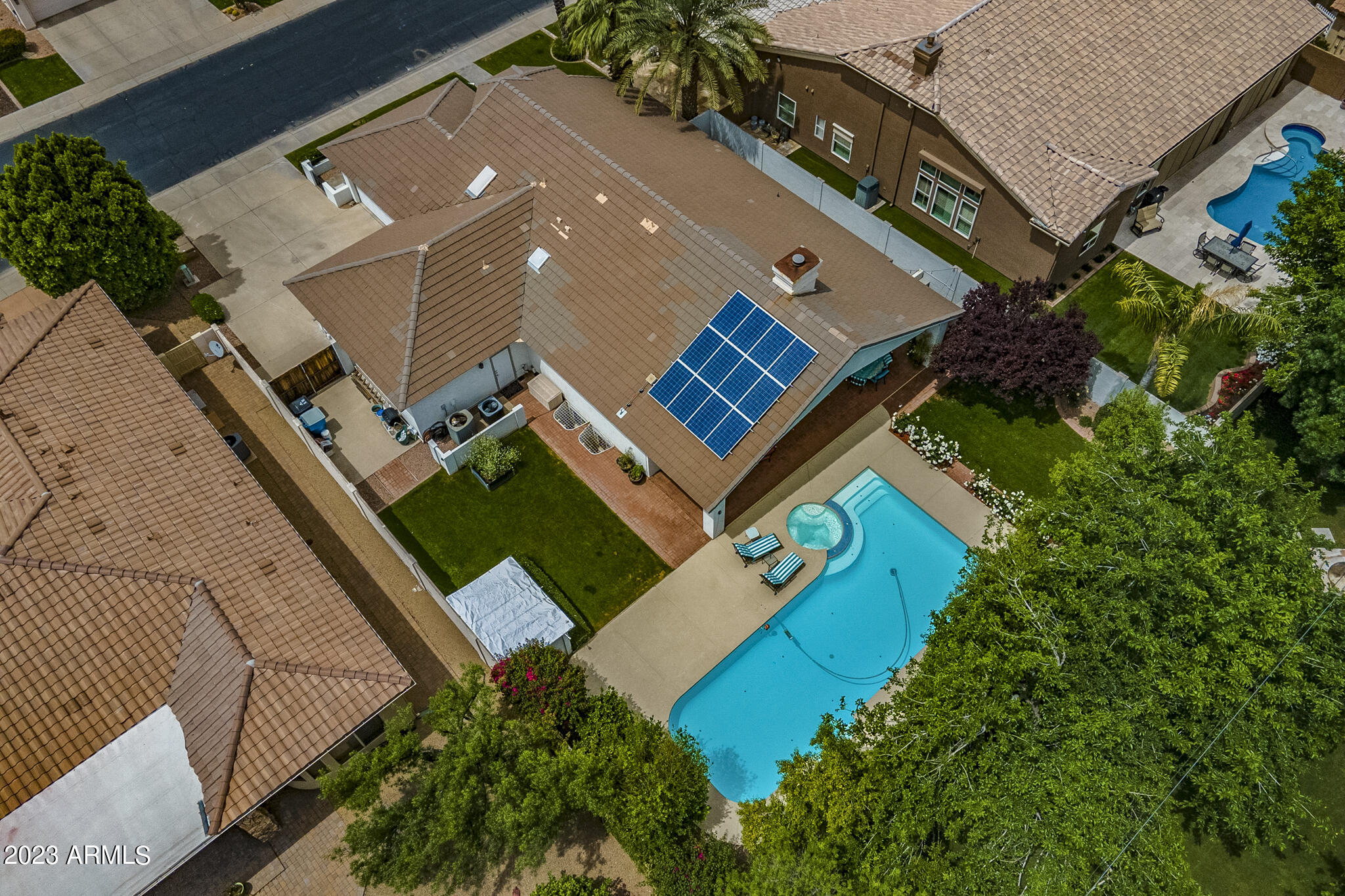 6301 North 4th Drive Phoenix, AZ 85013 - Photo 70 of 72 Aerial Pool 2