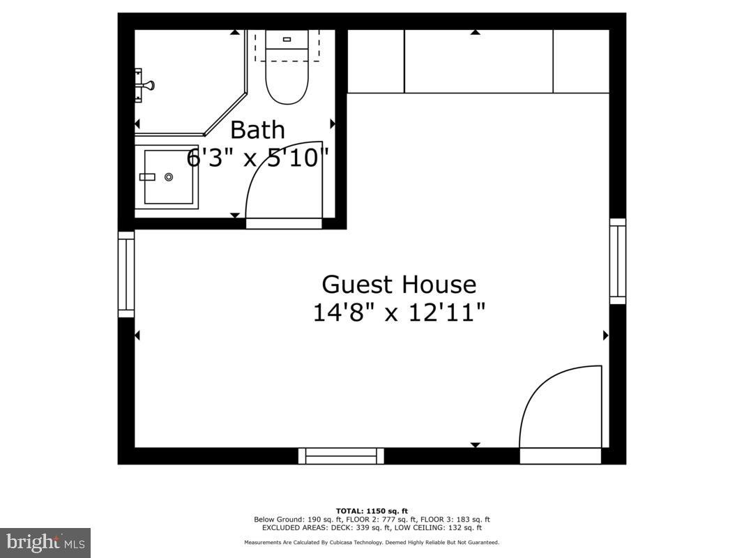 23 Ridge Avenue Edgewater, MD 21037 - Photo 39 of 41 Detached studio floorplan