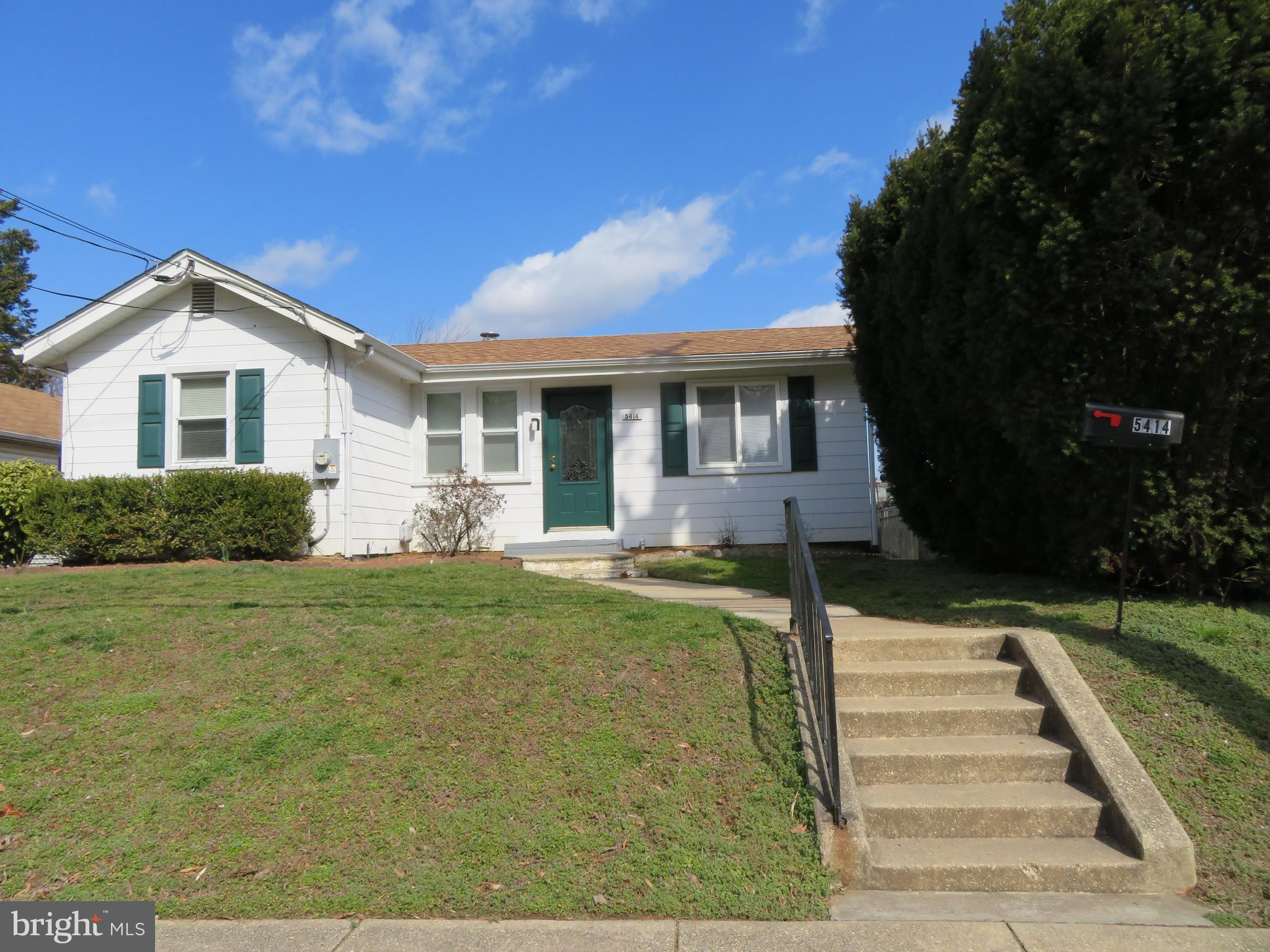 5414 Quesada Road Riverdale, MD 20737 - Photo 1 of 33 Front Exterior, Mailbox, Yard and Sidewalk