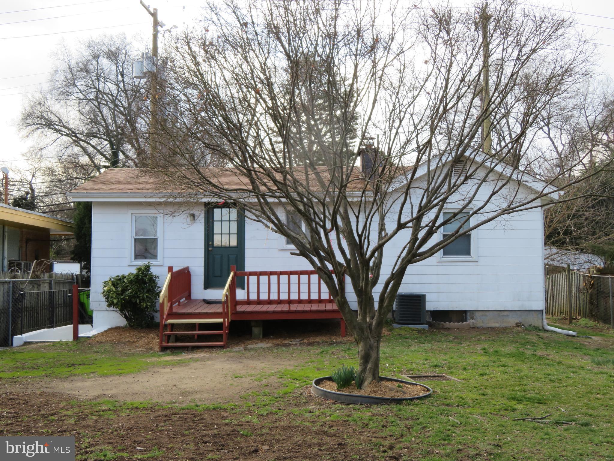 5414 Quesada Road Riverdale, MD 20737 - Photo 31 of 33 Rear Exterior and Deck