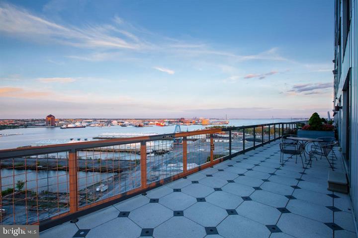 1200 Steuart Street, Unit 428 Baltimore, MD 21230 - Photo 17 of 53 a view of terrace with city view