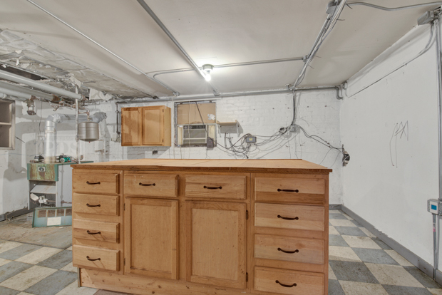 6727 Riverside Drive Berwyn, IL 60402 - Photo 27 of 30 a bathroom with a granite countertop sink mirror and