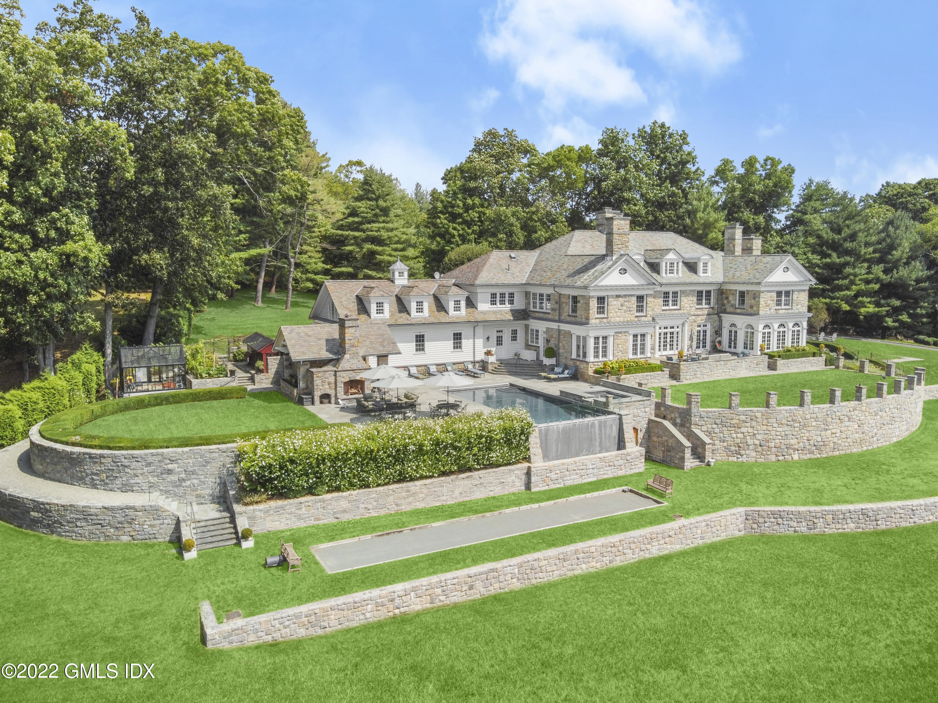 back lawn view