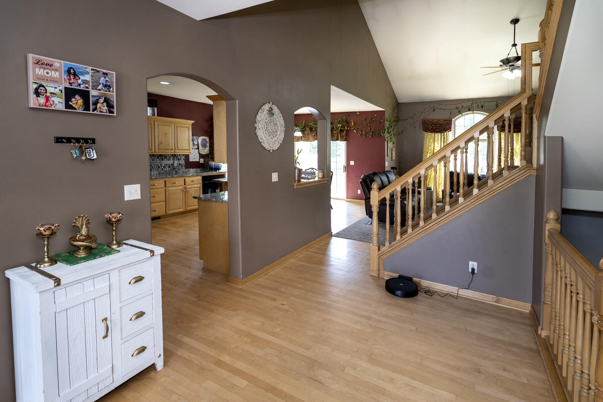 9729 West Prairie Grass Way Franklin, WI 53132 - Photo 11 of 85 Foyer to Living Areas